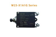 1 قطب 7.5A لوحة تركيب مفك الدوائر الحرارية مع دفع سحب محرك W23-X1A1G-7.5