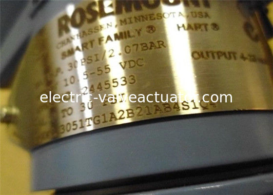 سعر جيد Rosemount 3051TG ناقل الضغط في الخط -14.7 إلى 30PSI 3051TG1A2B21AB4M5K5 على الانترنت