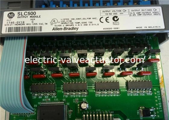 سعر جيد وحدة إخراج DC-SINK جديدة من ALLEN BRADLEY 1746-OV16 لوحدة التحكم القابلة للبرمجة 1746-0V16، CE على الانترنت