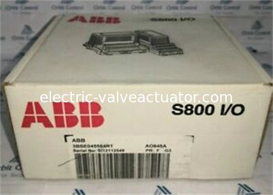 سعر جيد وحدة الإدخال/الإخراج الرقمية ABB AO845 AS800 3BSE045584R1 S/R HART، وحدة إخراج تناظرية 8 قنوات على الانترنت