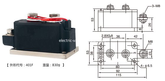 سعر جيد وحدة العقص MTC600A 2000V / 1600V مزدوجة الاتجاه هيكل العقص الكامل على الانترنت