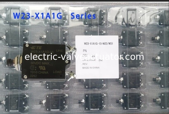 سعر جيد الضغط على زر لوحة تركيب مفك الدوائر الحرارية TE مفك الدوائر W23-X1A1G-15 على الانترنت