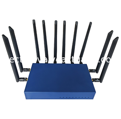 سعر جيد PUSR NR370i WiFi7 ثنائي النطاق / ثلاثي النطاق 5G راوتر الوصول اللاسلكي الثابت FWA كوالكوم X62 IPQ5322 نقطة الوصول SFP + على الانترنت