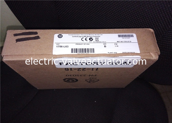 سعر جيد وحدة تحكم منطقية قابلة للبرمجة PLC 1756-L63B، معدات يتم التحكم فيها بواسطة PLC، موافقة CE على الانترنت