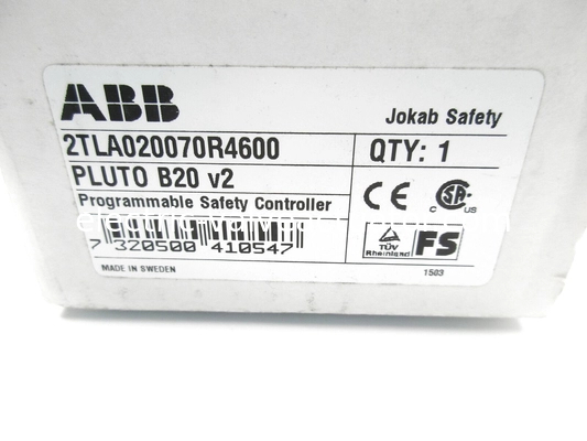 سعر جيد ABB 2TLA020070R4600 Programmable Safety Controller StatusBus 24 V DC Failsafe 16 1.5A على الانترنت