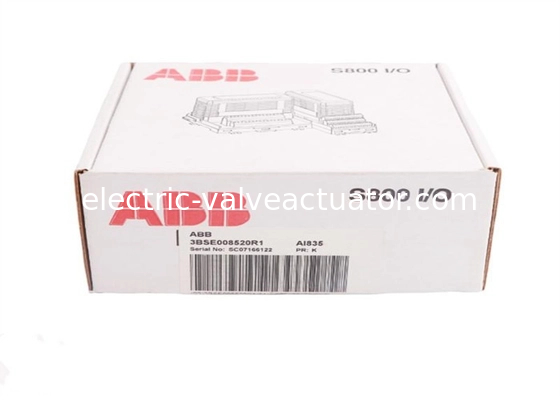 سعر جيد AI835 3BSE008520R1 ABB AI835 Analog input 8 ch Thermocouple mV Module 0.2 kg على الانترنت