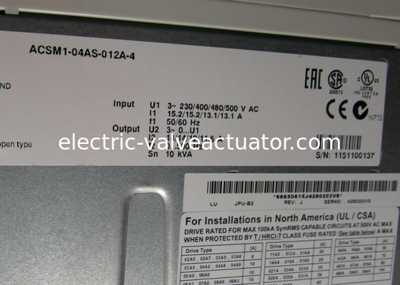 سعر جيد ACSM1-04AS-012A-4 MOTION CONTROL FREQUENCY CONVERTER UL OPEN TYPE B FRAME على الانترنت