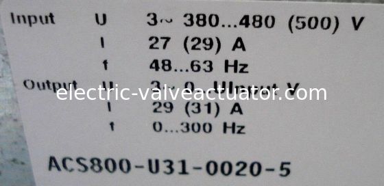 سعر جيد Acs800-u31-0020-5 الجديد الأصلي، أقصى 75 كيلوواط، Icont.max هو 120A، AC Drive NEMA 1، 3-Phase 380-500V، 20HP. على الانترنت
