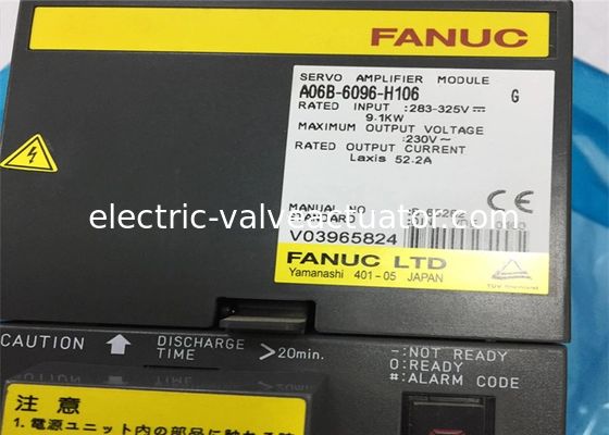 سعر جيد 283-325V,9.1KW A06B-6096-H106 AC Servo Amplifier Fanuc ALPHA SERVO MODULE على الانترنت