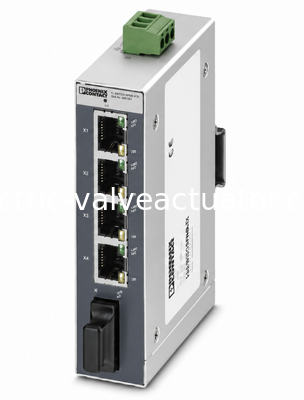 سعر جيد الاتصال بـ فينيكس FL SWITCH SFNB 4TX/FX 2891027 مفتاح صناعي مزيج من النحاس والألياف لشبكات الأتمتة على الانترنت