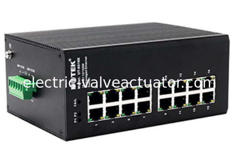 سعر جيد UOTEK UT-6516E 16-Port 100M Industrial Ethernet Switch مع حماية محسنة من البرق على الانترنت