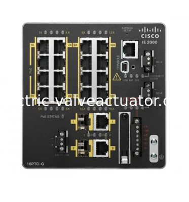 سعر جيد Cisco IE-2000 Industrial PoE Managed Switch 16-Port Fast Ethernet مع Gigabit SFP Uplink LAN Base IE2000 سلسلة محولات الشبكة الصناعية على الانترنت