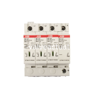 سعر جيد ABB 2CTB815710R0700 جهاز الحماية من التفوق SPD نوع 1+2 3P+N 275V حماية من التفوق البرقية على الانترنت