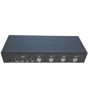 سعر جيد 4 منافذ DC12V 3840x2160 Desktop KVM Switch SW2401DP DYLINK على الانترنت