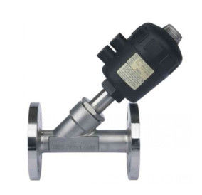 سعر جيد PTEF Sealing 16bar Manual Angle Valve YJ4P1FP16-Q شفة هوائية على الانترنت